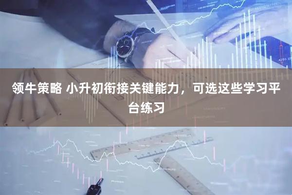 领牛策略 小升初衔接关键能力，可选这些学习平台练习